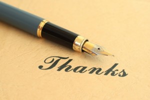 Celebrate National Thank You Month