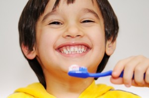 Encourage children's dental health