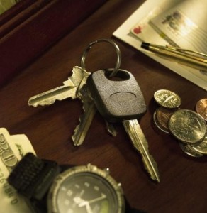 Making it difficult to lose keys