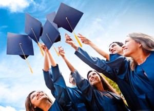 Offer promotional products to high school and college graduates