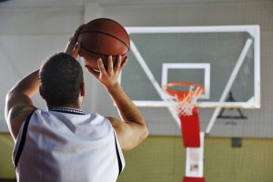 Scoring with basketball promotional items