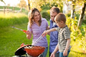 The summer grilling season is in full swing and people are spending more time outside with family around the barbecue.