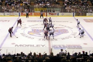Use hockey's hype in conjunction with promotional products Use hockey's hype in conjunction with promotional products