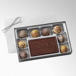 Truffles Gift Box with Customizable Center Piece