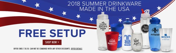 Promotional Drinkware made in the usa